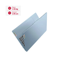 Portátil Lenovo IdeaPad Slim 3 15IAN8 Intel Core i3 N305 15,6 Pulgadas FHD Memoria 8GB Estado Solido 512GB Windows 11 Home Color Azul