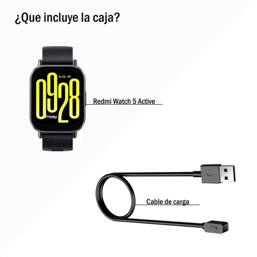 Reloj Xiaomi Redmi Watch 5 Active Midnight Black