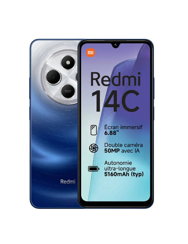 Celular Xiaomi Redmi 14C Starry Blue 4GB + 128GB