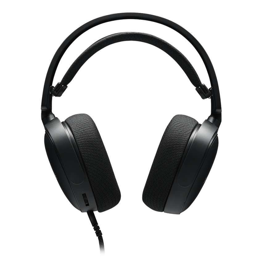 XPG PRECOG S, negro, unidad de transductor de 50 mm, respuesta en frecuencia de 20-20.000 Hz, 101 dB+-3 dB, micrófono omnidireccional