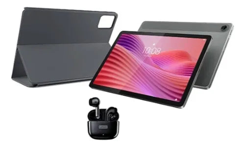 Tablet Lenovo Tab TB311FU Pantalla 10.1 Pulgadas WUXGA Conectividad WIFI Memoria 4GB + Almacenamiento 128GB Gris Incluye Folio Case y EarBuds
