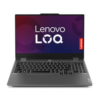 Portátil Lenovo LOQ 15ARP9 AMD Ryzen 7 7435HS 15,6 Pulgadas FHD Memoria 24GB Estado Solido 512GB Tarjeta de Video Nvidia RTX 4050 6GB Windows 11 Home Color Gris.