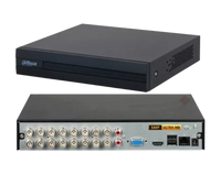 Grabador  XVR de 16 Canales 5 Megapíxeles Lite 4 Bahías para Discos Duros/ WizSense/ IA/ H.265+/ 8 Canales IP Adicionales/ Hasta 24 Canales IP/ 2 Ch de Reconocimiento Facial/ SMD Plus/ Codificación IA/ IoT & POS/ E&S de Alarmas/