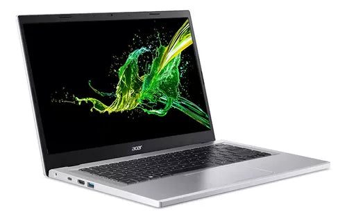 Portatil Acer AG14-31P-35FJ Ci3-N305  14 con tecnología IPS , WUXGA 1920 x1200 ComfyView™LCD TFT con retroiluminación LED/ 8GB DDR4 /512SSD  Linux (ESHELL) Color  Silver