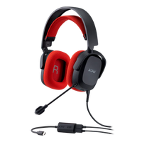 XPG PRECOG STUDIO, Black, 50mm Driver Unit, 20-20,000Hz Frequency Response, 101dB+-3dB, Omnidirectional Mic, 4.4mm Audio Port and 3.5mm Microphone Port