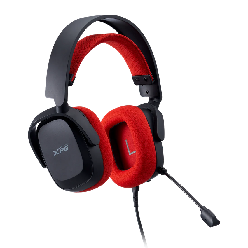 XPG PRECOG STUDIO, Black, 50mm Driver Unit, 20-20,000Hz Frequency Response, 101dB+-3dB, Omnidirectional Mic, 4.4mm Audio Port and 3.5mm Microphone Port