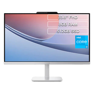 Todo en uno Lenovo A100 Intel Core i3 N305 23,8 Pulgadas FHD Memoria 8GB Estado Solido 512GB Linux Color Gris
